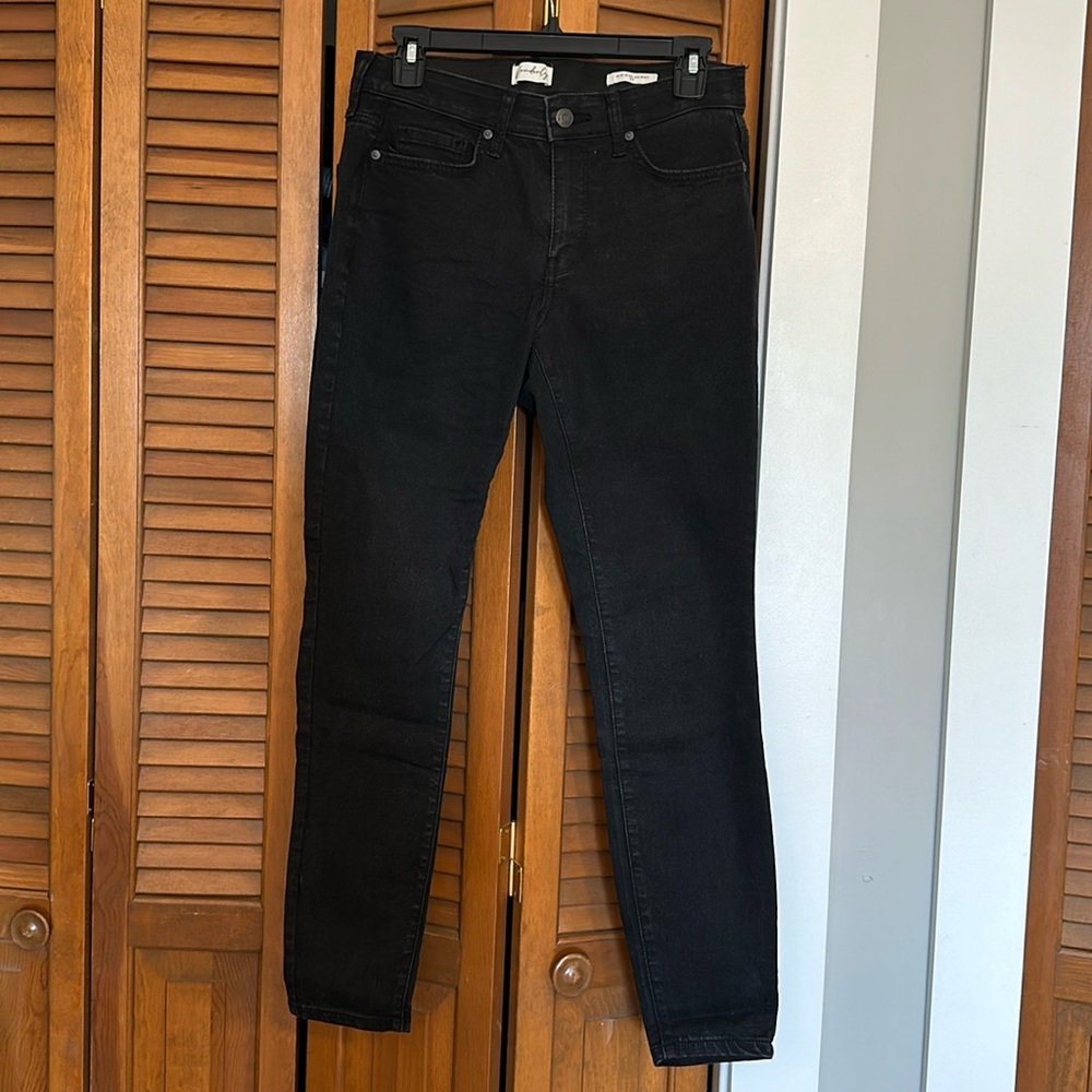 Wonderly mid rise skinny